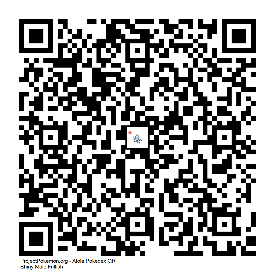 Cdigo QR de Frillish variocolor